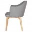 Lavinia Waiting Room Arm Chair Solid Natural Timber Legs