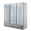 LG-1500GBM FED Triple glass door colourbond upright drink fridge bottom mounted - LG-1500GBM