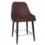 Livia Side Counter Stool Black Legs 66cm