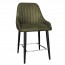 Livia Side Counter Stool Black Legs 66cm