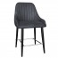 Livia Side Counter Stool Black Legs 66cm