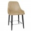 Livia Side Counter Stool Black Legs 66cm