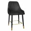 Livia Side Counter Stool Brass Legs 66cm