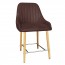 Livia Side Counter Stool Oak Legs 66cm