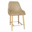 Livia Side Counter Stool Oak Legs 66cm