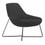 Lucari Cross Legs Lounge Chair