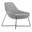 Lucari Cross Legs Lounge Chair