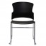 Heavy Duty Sled Base Stacking Chair With Linking Feature