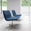 Madeleine Accent Swivel Chair Soft Seat Modern