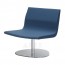 Madeleine Accent Swivel Chair Soft Seat Modern