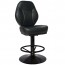 Miami Gaming Stool Black Disc Base