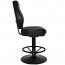 Miami Gaming Stool Black Disc Base