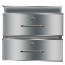 Modular Systems Stainless Steel Double Drawer 480x503x410 DR-02/A