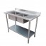 Modular Systems Economic 304 Grade Stainless Steel Double Sink Benches 700mm Deep
