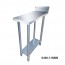 Modular Systems Economic 304 Grade Stainless Steel Tables with Splashback 700 Deep - SSTable7SB-EC
