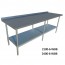 Modular Systems Economic 304 Grade Stainless Steel Tables with Splashback 600 Deep - SSTable6SB-EC