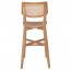 Nadia Rattan Back Bar Stool with Footrest 75cm