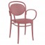 Napoli Outdoor Cafe XL Arm Chair Stackable