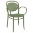 Napoli Outdoor Cafe XL Arm Chair Stackable