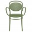 Napoli Outdoor Cafe XL Arm Chair Stackable