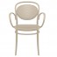 Napoli Outdoor Cafe XL Arm Chair Stackable