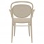 Napoli Outdoor Cafe XL Arm Chair Stackable