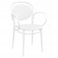 Napoli Outdoor Cafe XL Arm Chair Stackable