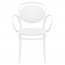 Napoli Outdoor Cafe XL Arm Chair Stackable