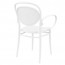 Napoli Outdoor Cafe XL Arm Chair Stackable