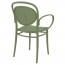 Napoli Outdoor Cafe XL Arm Chair Stackable