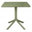 Nardi Clip X Indoor Outdoor Square Cafe Table