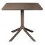 Nardi Clip X Indoor Outdoor Square Cafe Table