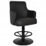 New York Gaming Stool Black Disc