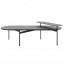Nido Oval Coffee Table NIDO1206 BL/BLK-2