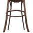 Genuine No 18 Bentwood Bar Stool with Back 75cm