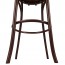 Genuine No 18 Bentwood Bar Stool with Back 75cm