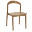 Nodo Contemporary American Oak Dining Chair