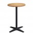 Nordic Oak Bar Table Round Top