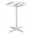 Nordic Outdoor Bar Table White Base