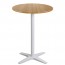 Nordic Outdoor Bar Table White Base