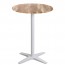 Nordic Outdoor Bar Table White Base