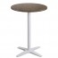 Nordic Outdoor Bar Table White Base