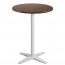 Nordic Outdoor Bar Table White Base