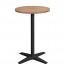 Nordic Round Solid Wood Bar Table