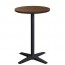 Nordic Round Solid Wood Bar Table