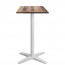 Nordic Rustic Wood Bar Table 