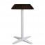 Nordic Rustic Wood Bar Table 