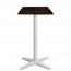 Nordic Rustic Wood Bar Table 
