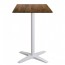 Nordic Outdoor Bar Table White Base