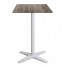 Nordic Outdoor Bar Table White Base